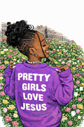 Pretty Girls Love Jesus (Digital Print)